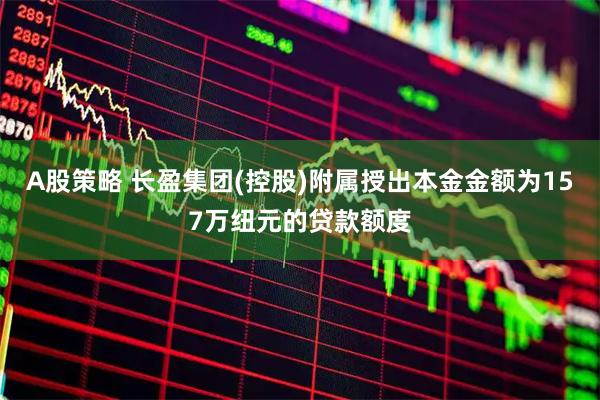 A股策略 长盈集团(控股)附属授出本金金额为157万纽元的贷款额度