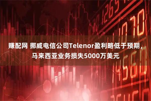 赚配网 挪威电信公司Telenor盈利略低于预期，马来西亚业务损失5000万美元